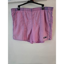 Vintage Speedo Swim Trunks Shorts Mens Medium Purple Elastic Waist Lined