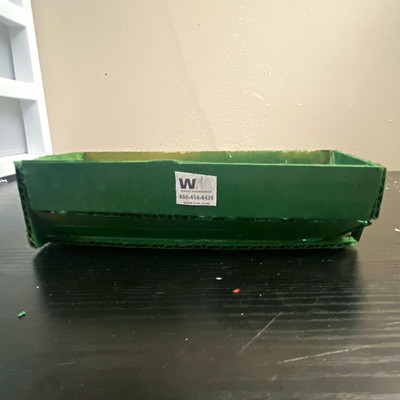 1:34 scale tube style Waste Management 20YD Roll off container