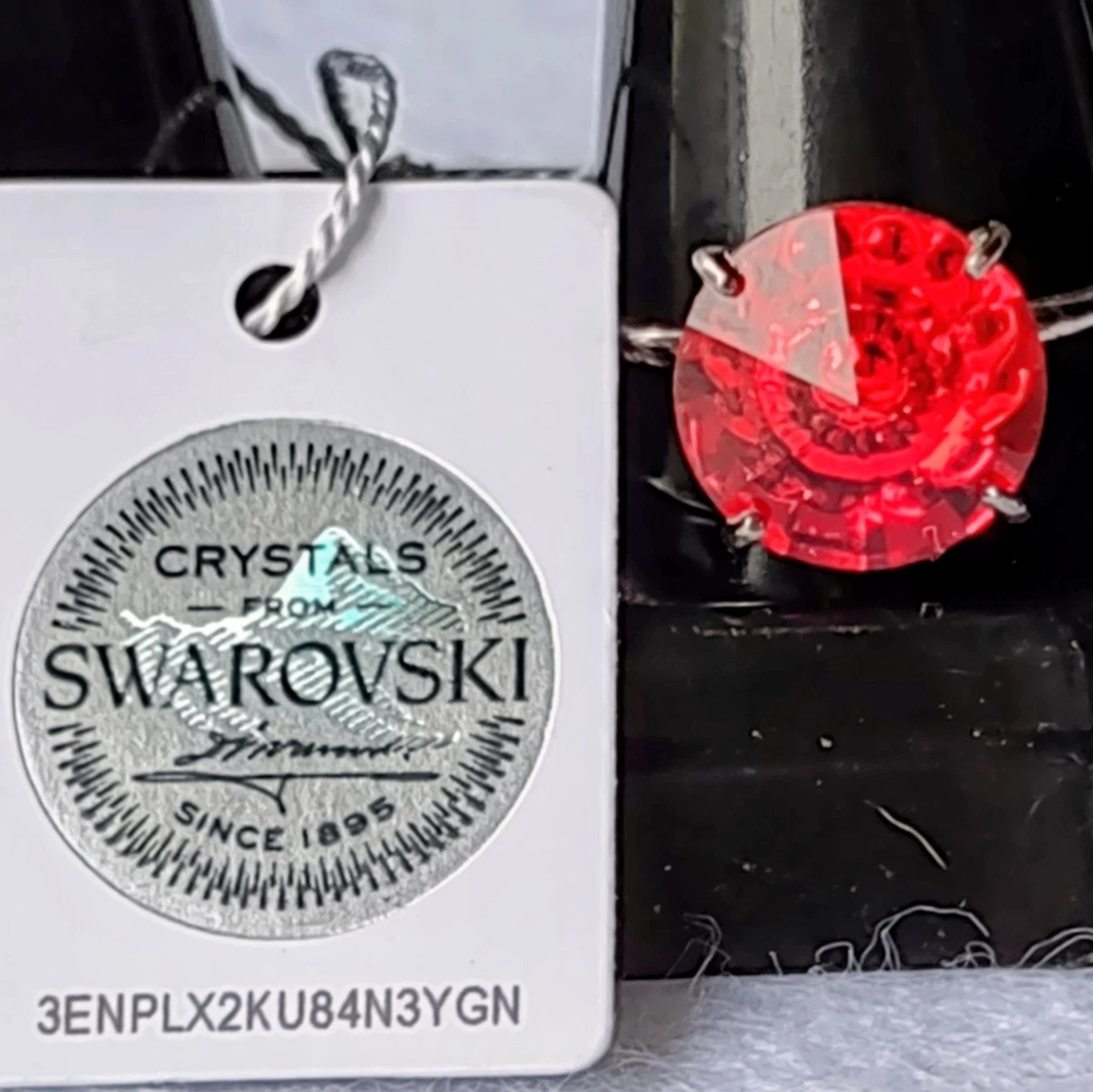 Swarovski Red Fashion Rings for sale | eBay