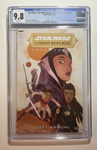 Star Wars The High Republic Adventures Annual #1 CGC 9.8 *Five 1st Appearances*