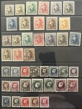 Belgium 1919-1931 King Albert I issues MH & Used