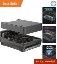 Supercharged Argon NEO 5 NVME Case for Raspberry Pi 5 Active Cooling Included