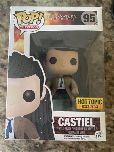 Funko Pop! Vinyl: Supernatural - Castiel - Hot Topic (Exclusive) #95