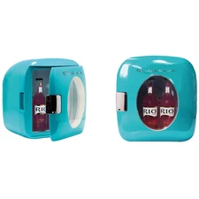 Frigidaire Portable Retro 12-Can Mini Fridge EFMIS462-BLUE Blue