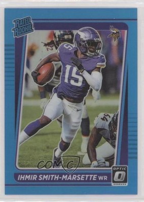 2021 Donruss Optic Rated Aqua Prizm /299 Ihmir Smith-Marsette #241 Rookie RC v1x