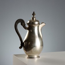 Caffettiera Vintage Argento Pobbiati per Broggi Milano XX Secolo Originale