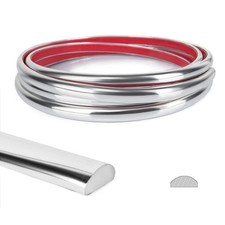 Art3d 10 Ft Peel and Stick Trim for Backsplash Tile 10 Feet, Stainless Steel