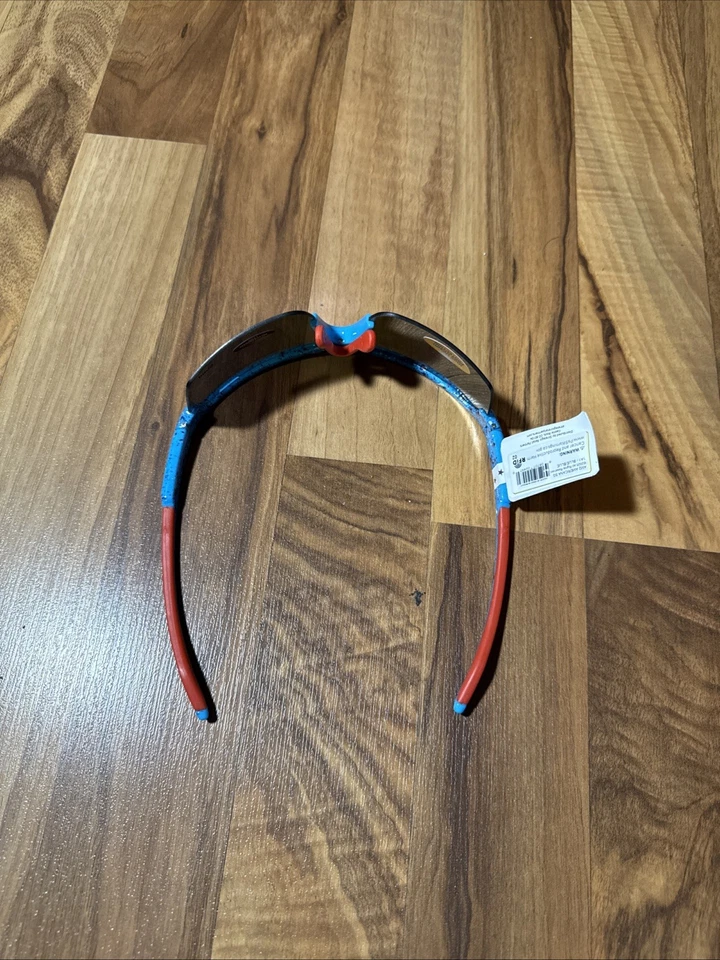 Pugs USA Sunglasses Aqua Speckled Red Frame Sports - Image 3 of 4