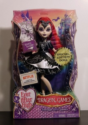 Ever After High Dragon Games Teenage Evil Queen Special Edition Doll Netflix New