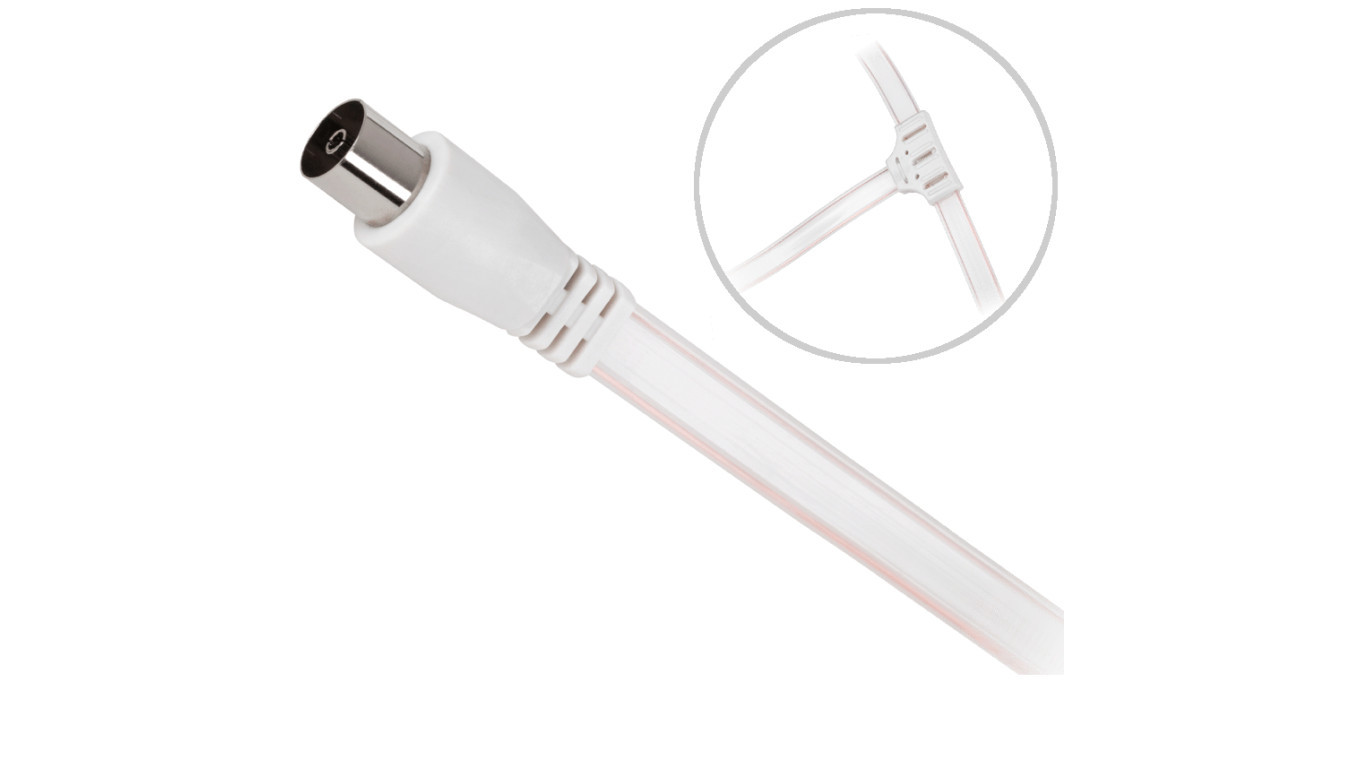 5901436796060 Антенна radiowa kablowa FM работает на частоте 108 МГц ДИПОЛЬ 2690₽