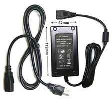 100-240V AC to 12V DC Power Supply with 4 Pin Molex 5A / 5000mA Black
