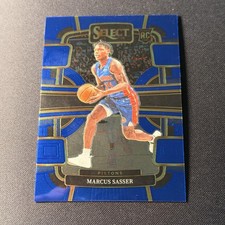 2023-24 Panini Select #70 Marcus Sasser Blue Rookie Card RC Pistons. rookie card picture