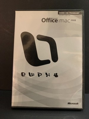 Microsoft Office:Mac 2008   Home Use Program   Productivity Suite for Collectors