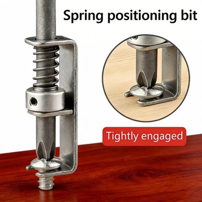 Screw Holder Drill Bit Anti-Drop Screwdriver Bit Fixing Clamp Set DIY Repair