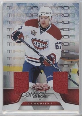 2011-12 Certified Mirror Red Dual Materials 23/25 Max Pacioretty #61 0c3