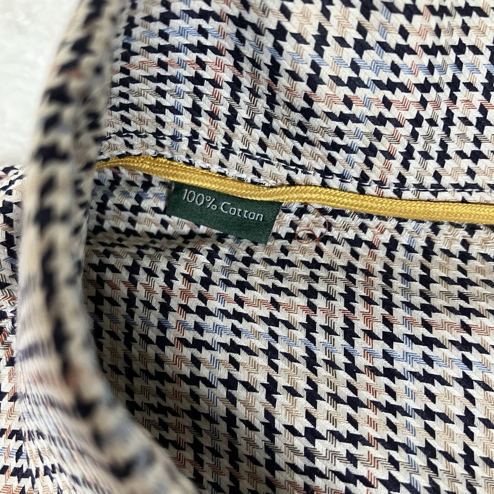 Robert Talbott 2XL Multicolor Houndstooth Pattern… - image 5