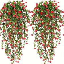Künstliche Efeu Hängepflanze Dekoration Garten Balkon Rattonpflanze