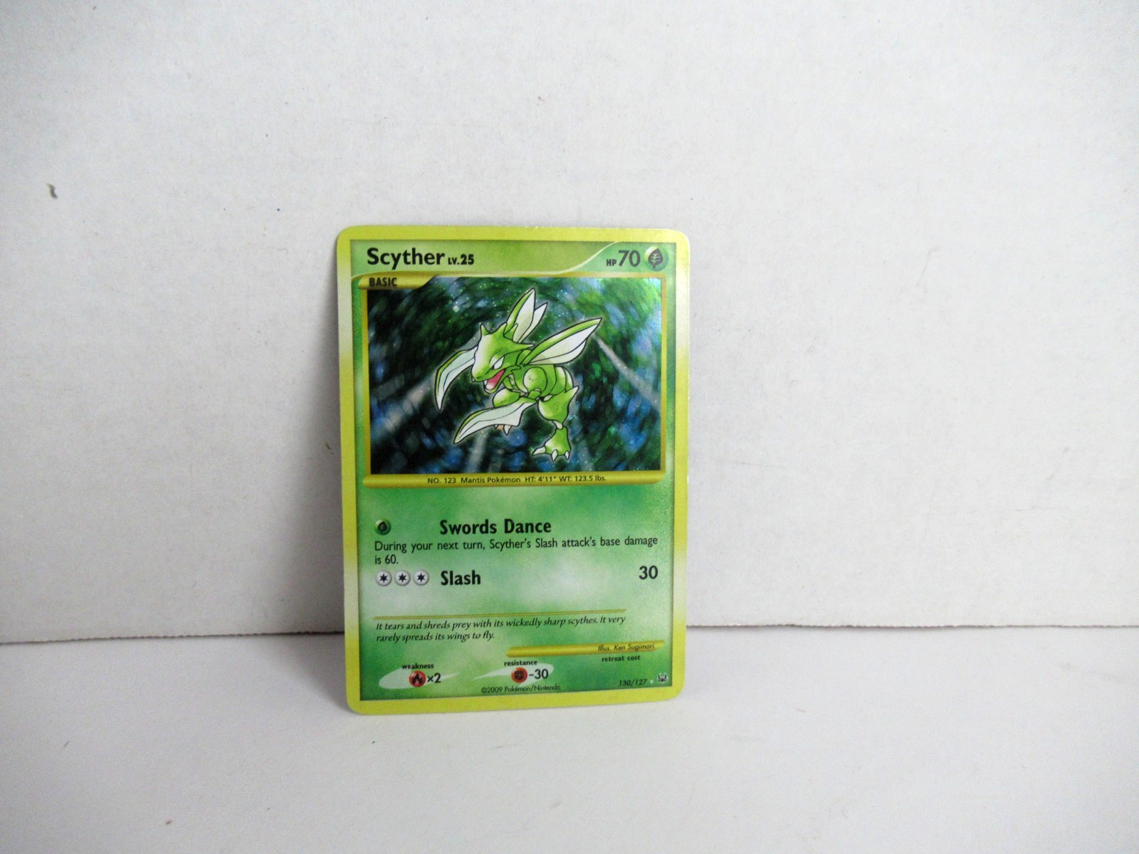 Scyther [Holo] - (130/127) Secret Rare - Platinum Base Set - Pokémon LP