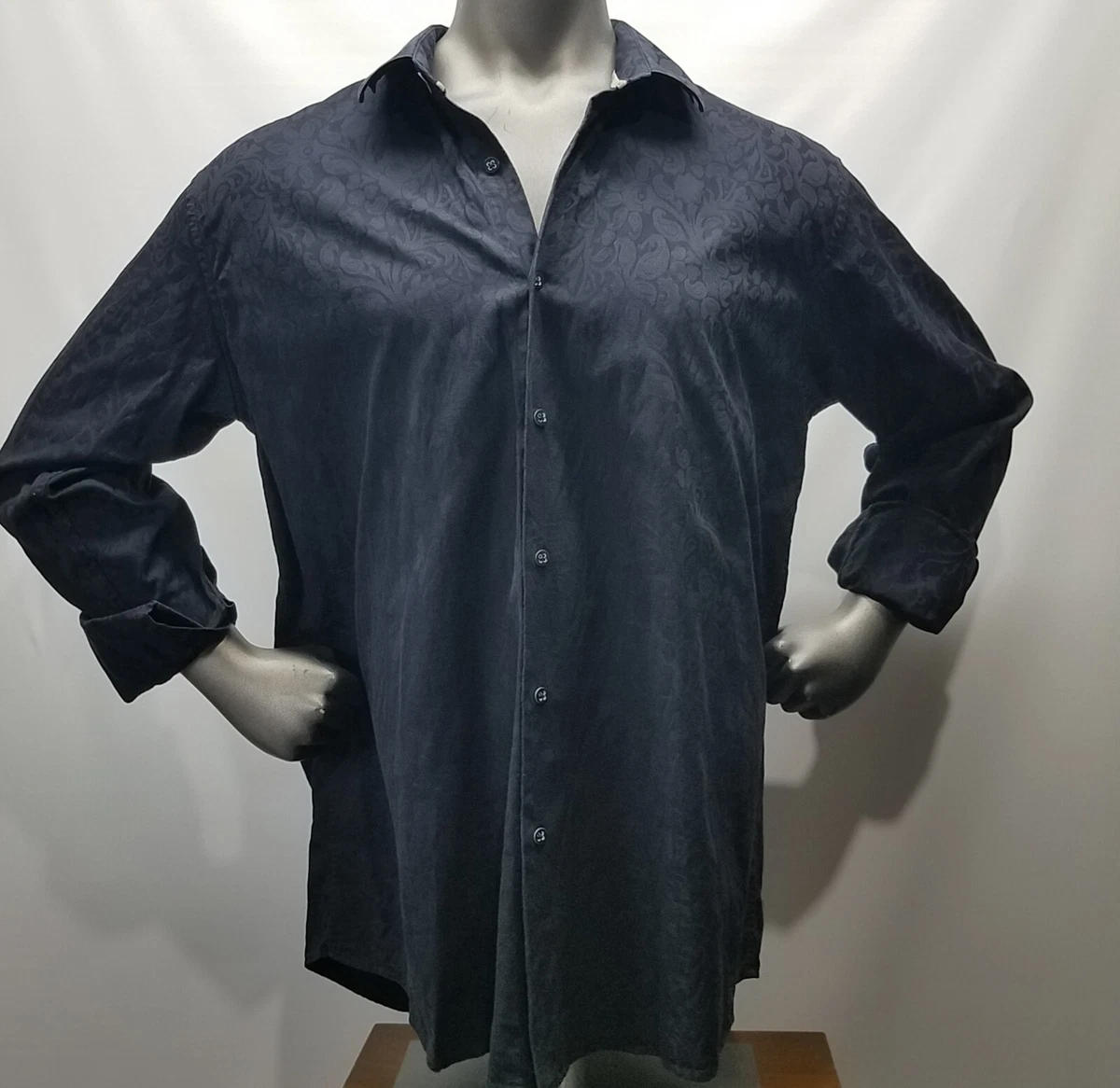 Big and tall hotsell paisley dress shirt