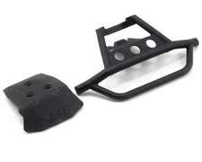 TRA6735 Bumper, front/ skidplate, front (black) Stampede 4x4 Hoss 4x4 NIB OEM