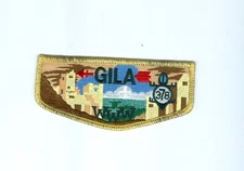 OA  Lodge 378 Gila 50th anniversary flap pm