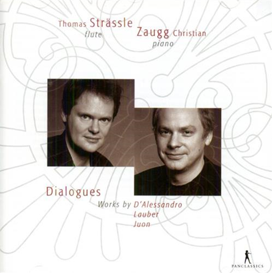 Strassle,Thomas. - Dialogues. Works for flute and piano. Thomas Strassle - flute