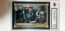 Wayne Gretzky 1995-96 PLATINUM Players Club Hockey Card KSA Graded 9.5!!