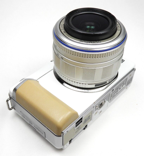 Olympus PEN E-PL1 Digital Camera White / M.ZUIKO DIGITAL 14-42mm F3.5-5.6 Japan - Picture 12 of 24