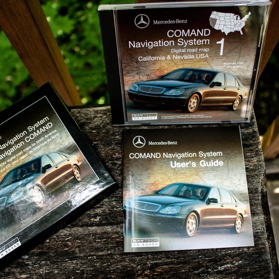 MERCEDES BENZ CLK320 2001 GPS Navigation System Digital Road Map Disc CD - Image 2 of 4