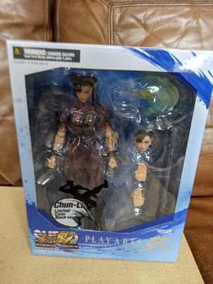 NEW Play Arts KAI Street Fighter IV Chun Li Limited Edition Black Shadow Lady