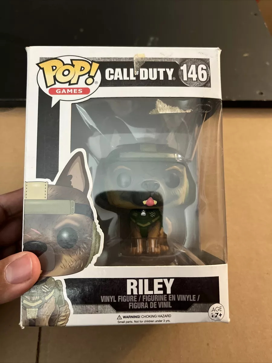 Funko Pop Games: Call Of Duty Riley (Dog) #146 VAULTED New In Box Figure