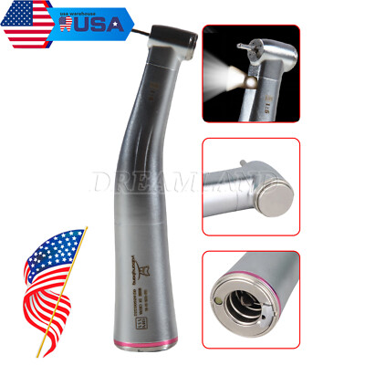 NSK Style Dental Fiber Optic Electric 1:5 Increasing Contra Angle Handpiece