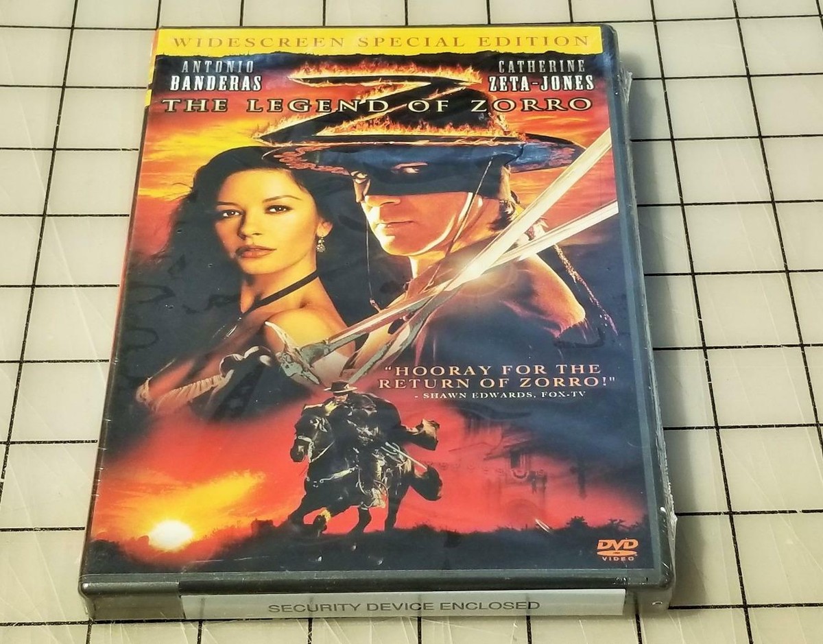 The Legend of Zorro (DVD, 2006, Widescreen) New Sealed