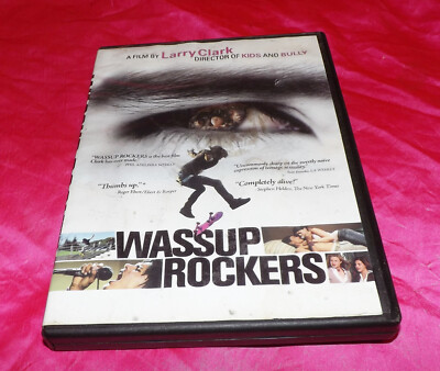   WASSUP ROCKERS LARRY CLARK 2006 DVD KIDS BULLY DIRECTOR WHITE BOX INDIE FILM