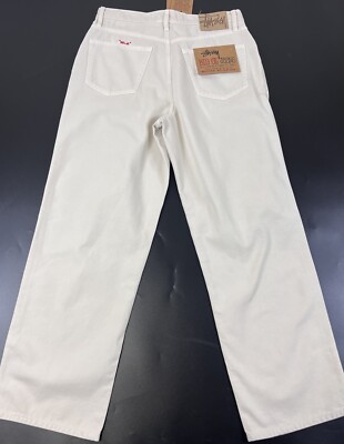 Stussy Big Ol Jean Washed Canvas Vintage Natur