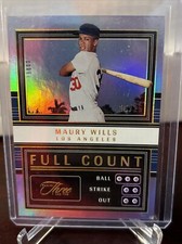2023 Panini Three and Two Baseball Maury Wills Full Count FC-MW #18/25 Dodgers