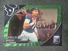 2024 Panini Donruss Elite Football C.J. STROUD #1 GREEN FIELD VISION Houston 