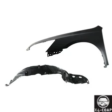 2003-2007 For Honda Accord Front,Left Driver Side FENDER And Fender Liner