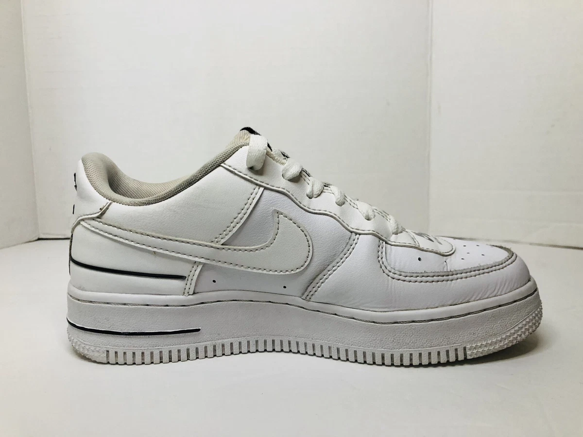 Nike air force 1 overbranded white cheap