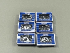 New Lot of 6 Quarter-Turn Loose Key Angle Stop Valve 5/8" OD Compression x 3/8"