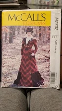 McCalls Pattern - M7732 - Sizes 4-10- New UnCut ANGELA CLAYTON  Costume