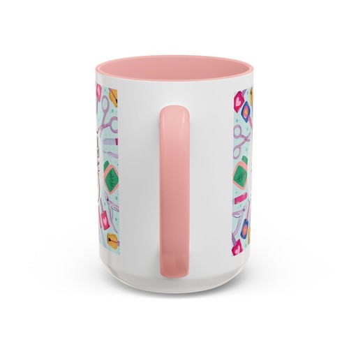 Taza de café Best Nail Tech Ever, manicurista regalo de Navidad relleno de medias - Imagen 7 de 10