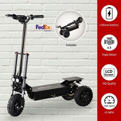 3 wheel foldable electric scooter