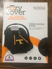 New Cozy Cover Lined Tennessee Volunteers Infant Car Seat Carrier Cover