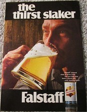 1968 Falstaff Beer ad