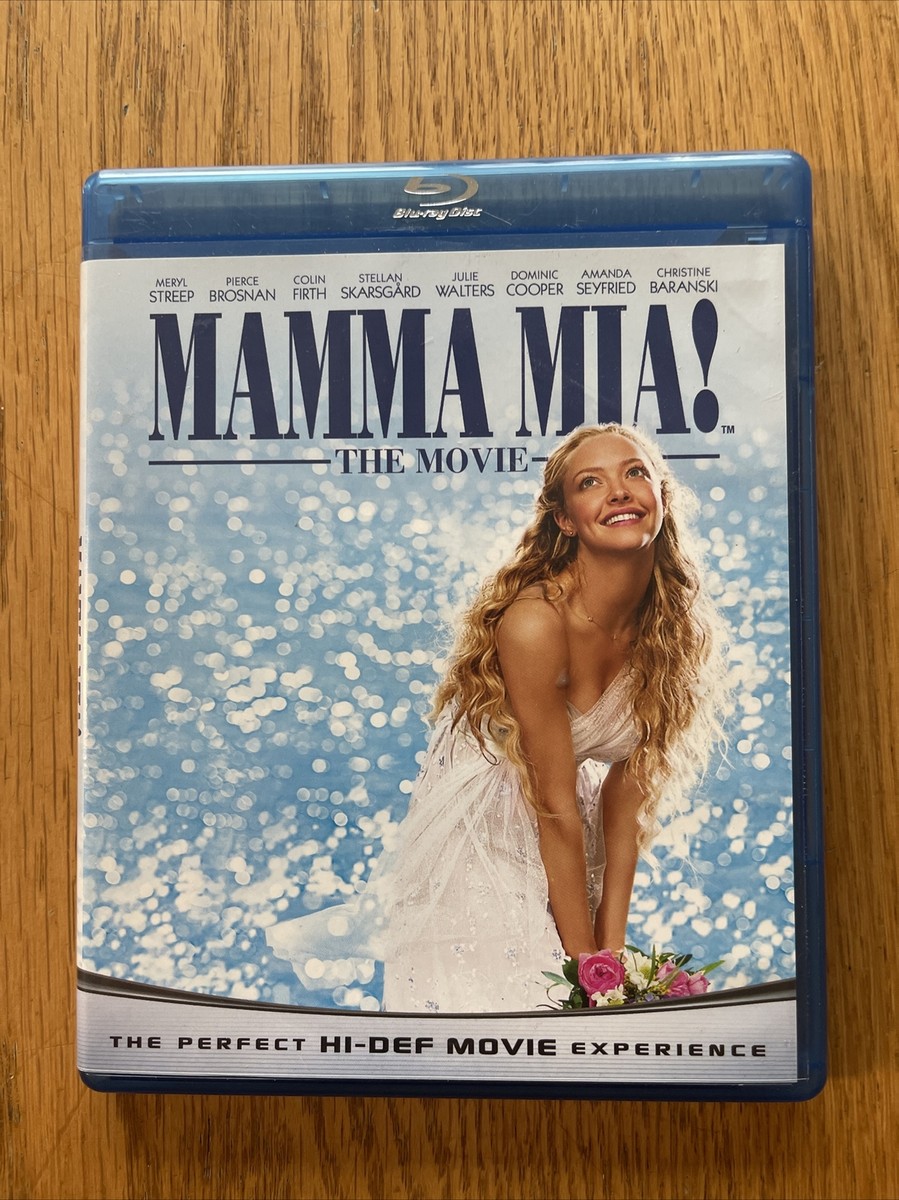 Mamma Mia! The Movie Blu-ray Meryl Streep Pierce Brosnan Sex