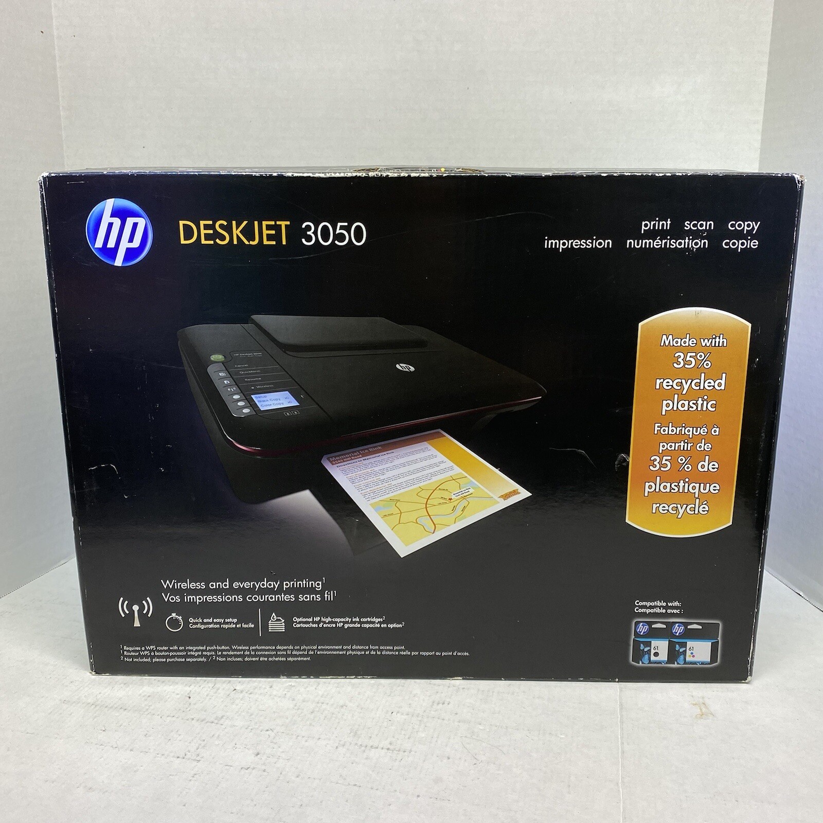 HP DeskJet 3050 All-In-One Inkjet Printer for sale online | eBay