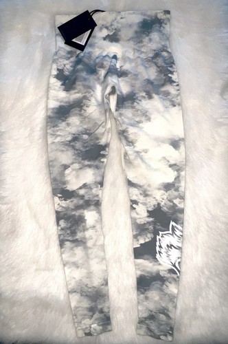 NEW Darc Sport Loyalty Everson Seamless Leggings Sz Small Rosemary Ghost Clouds - Picture 12 of 16