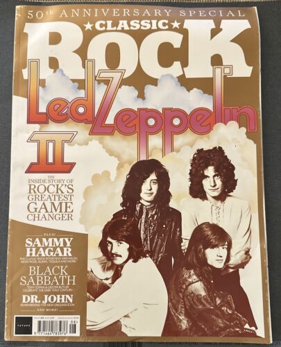 Classic Rock Magazine #265 - Aug 2019 - LED ZEPPELIN SAMMY HAGAR DR. JOHN +CD💿 - Picture 1 of 6