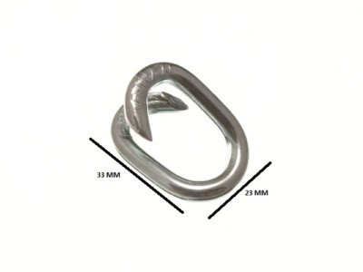 Riparazione Recinzione Catena Link 5mm 3/16 Resistente Alle Intemperie Zp Pack